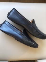 Tods driving shoes - black leather image 3