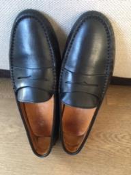 Tods driving shoes - black leather image 5