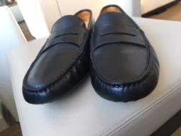 Tods driving shoes - black leather image 6
