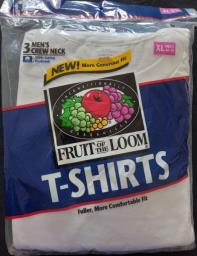 3 Pack Fruit of the Loom Mens T-shirts image 1