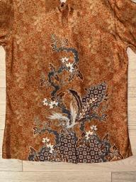 Gorgeous Indonesian Batik shirt image 3