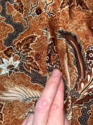 Gorgeous Indonesian Batik shirt image 6