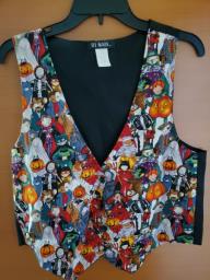 Halloween-themed vest image 1