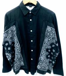 Sasquatchfabrix patchwork shirt image 2