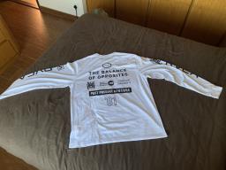 White Rvca Long sleeved T Shirt image 2