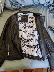 Armani Exchange Leather Jacket image 1