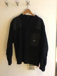 Prada  Black Wool and Re-nylon sweater image 3