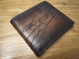 Berluti Makore Scritto Leather wallet image 3