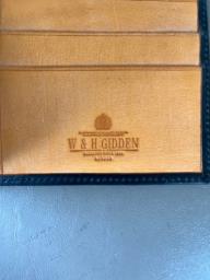 Wh Gidden black leather wallet image 2