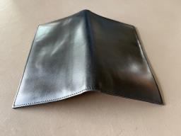 Wh Gidden black leather wallet image 8