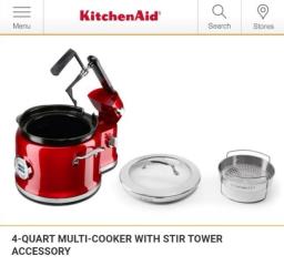 Kitchenaid Multi cooker and stir tower image 2