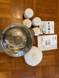 Rasonic Ceramic Stewing Cooker with cups image 1