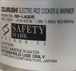 Zojirushi 05l Fuzzy Logic Rice Cooker image 5