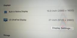Excellent Condition 5k 27 Lg Monitor image 3