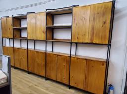 15ft office cabinet wooden color image 1