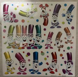 Crayola washable markers and stickers image 3