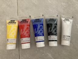 Pebeo acrylic 5-colour set 100ml image 1