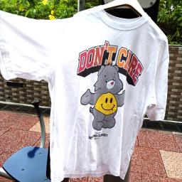 100  2ndcloset dont Care Beart-shirt image 4