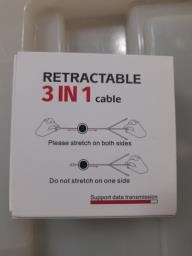 Retractable 3 in 1 Cable for 30 image 2