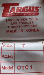 Targus Otc1 Laptop Document Backpack image 5