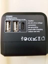 Multi Plug Adapter with Usb image 1