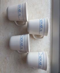 99 new Corelle cup and saucer 4 sets image 1