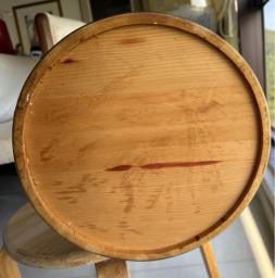 Authentic Japanese wooden rice tub image 3