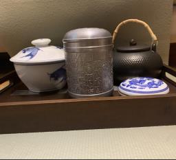 Hundreds of Fu fortune Pewter Tea Can image 4