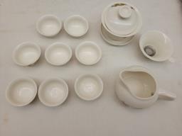 Kung Fu Ceramic Tea Set with Dragon Moti image 2