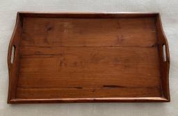 Large Vintage Teak Tray image 1
