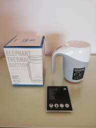 Non-fall Thermal Suction Mug with Lid image 2