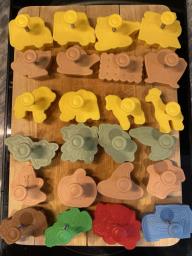 Set of 24 cookie cutters image 1