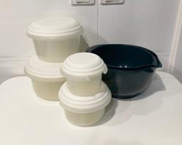 Stackable Containers and Mixing Bowls image 1