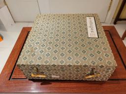 Vintage Celadon Chinese Tea Set image 2