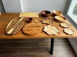 Wood tableware image 1