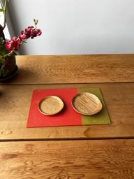 Wooden bowls and coasters image 3