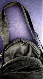 Angry Black bird bag w shoulder strap image 4