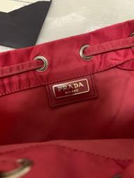 Authentic Prada little bag with card image 3