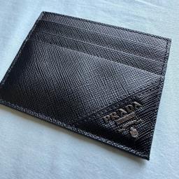 Prada Saffiano leather card holder New image 3