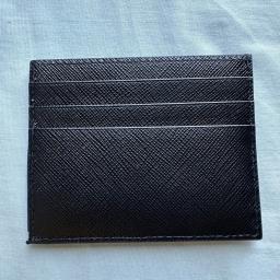 Prada Saffiano leather card holder New image 6
