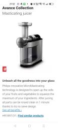 Advanced Masticating Juicer -philips image 3