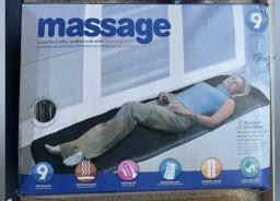 Massage mat with heat and massage image 1