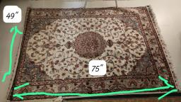 100 Wool Hand made Persian Carpet image 2