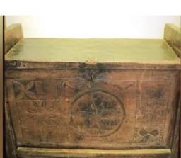 2 Hand-carved Balinese Teak Wood Chests image 2