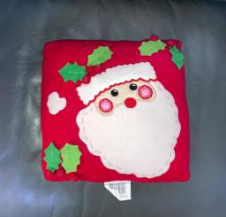 3d Santa Cushions for Christmas x 4 image 3