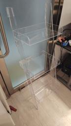 Acrylic Ladder Shelf  Display Stand image 1