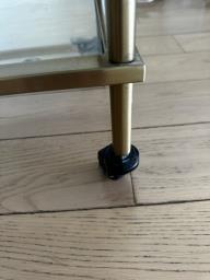 Brass Glass Bar Cart retail  5380 image 2
