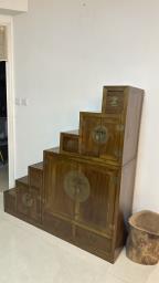 Camphor wood step  cabinet  2 sides image 2