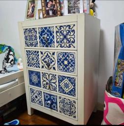 Custom toddler chest of drawers and bed image 1