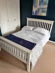Double Size Bed Frame With Mattress image 1